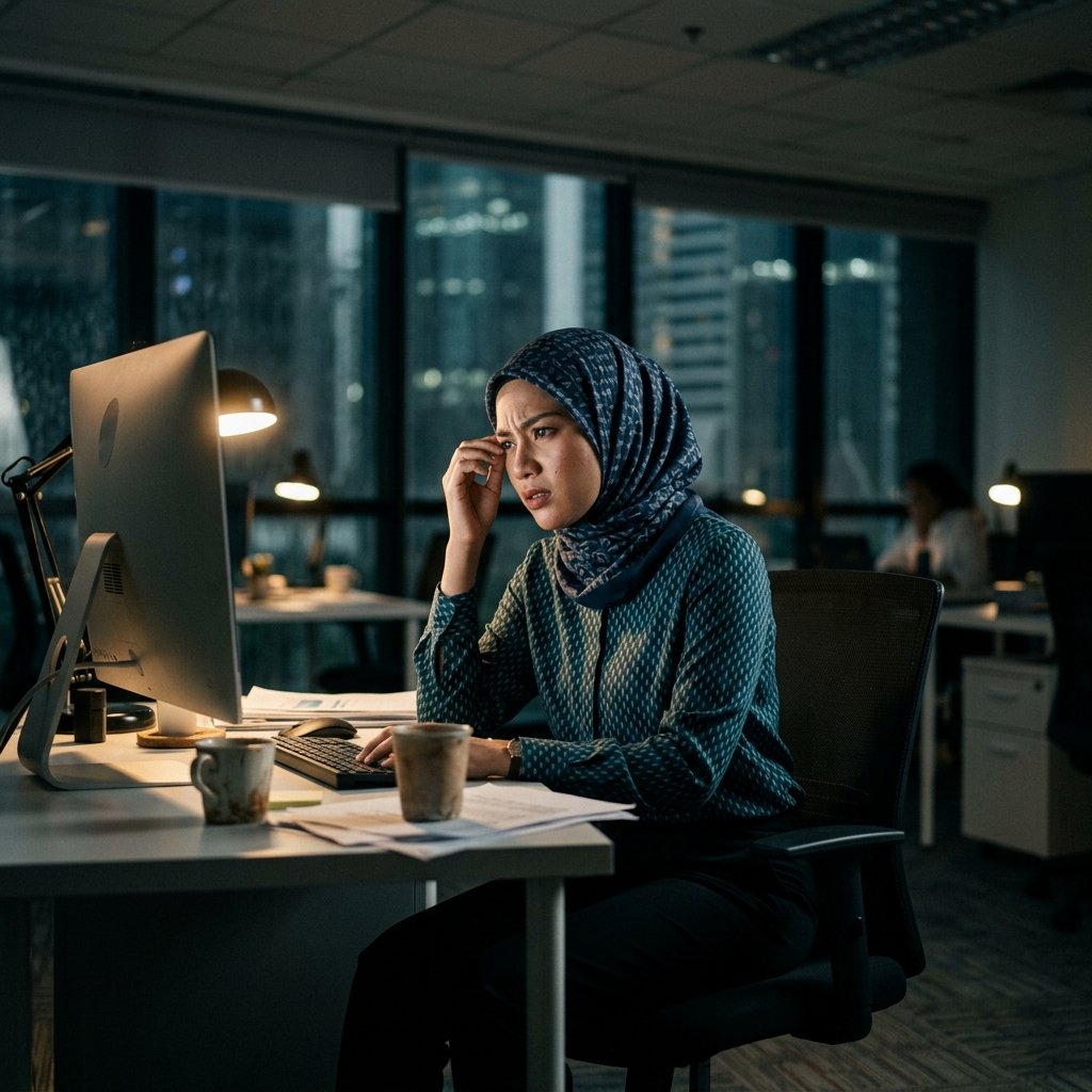 Sibuk sampai terlupa amalan harian